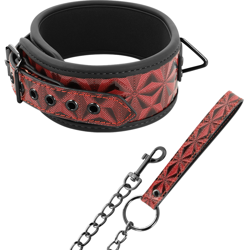 Beg me collar & leash red