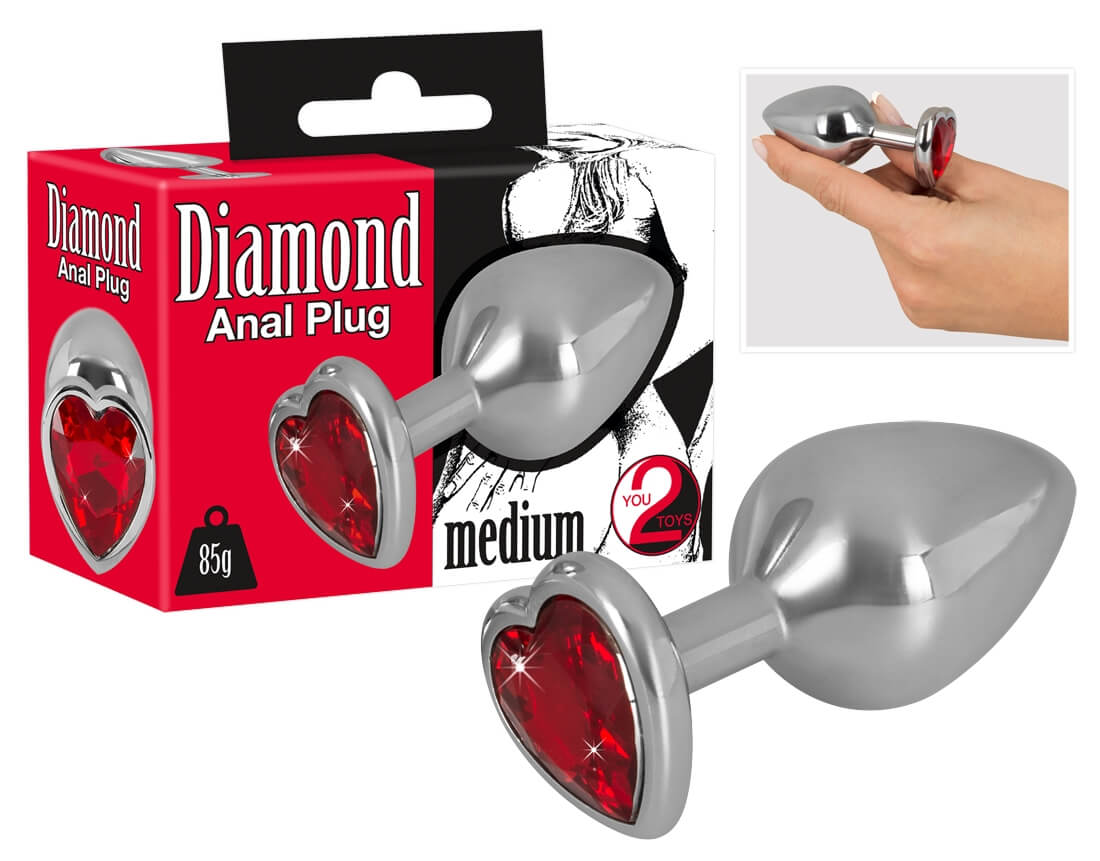 Diamond medium.metal plug