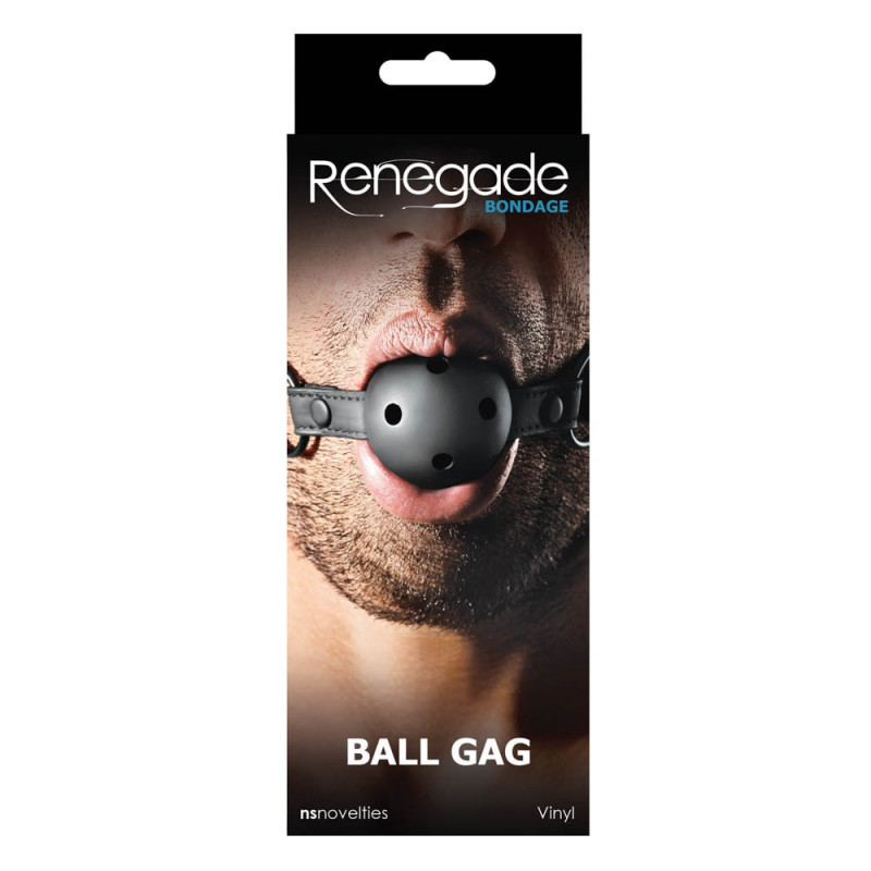 Renegade ball gag black