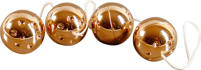 4 Gold vibro balls