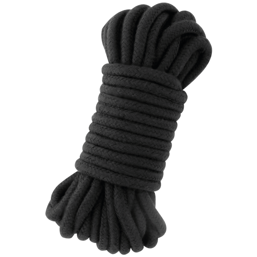 Black cotton rope 5m