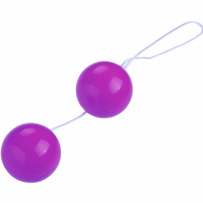 Twin balls lila