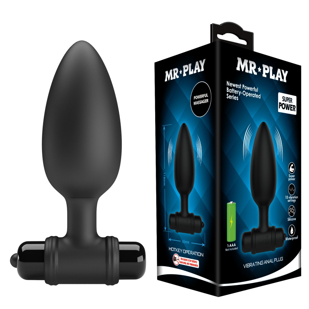 Mr.Play vibrating anal plug