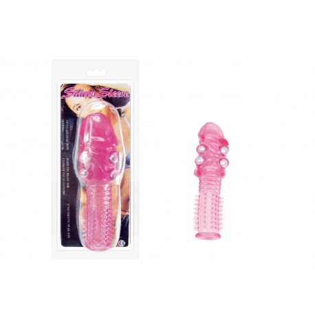 Charm silicone sleeve pink