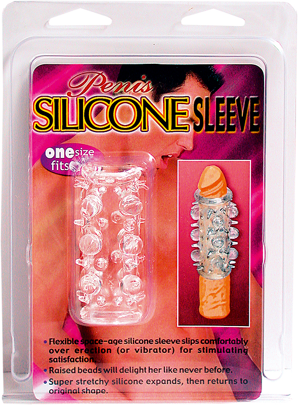 Silicone sleeve clear
