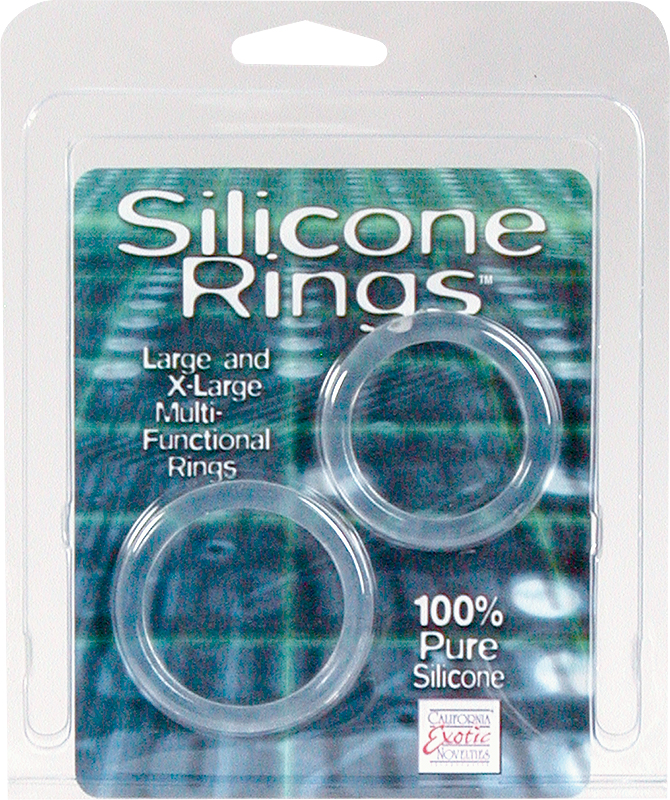 Silicone Rings clear