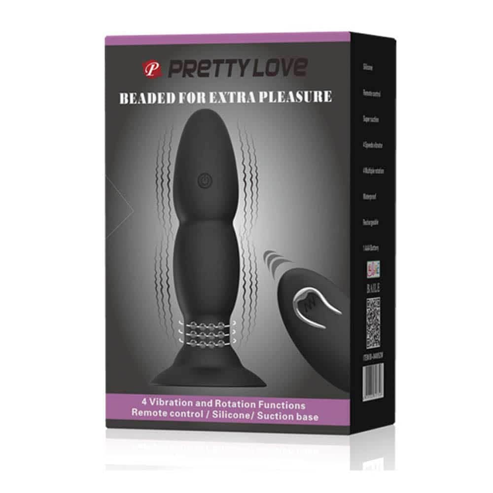 Beaded vibro plug USB