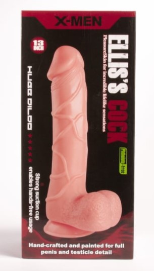 Ellis 13 inch flesh dildo
