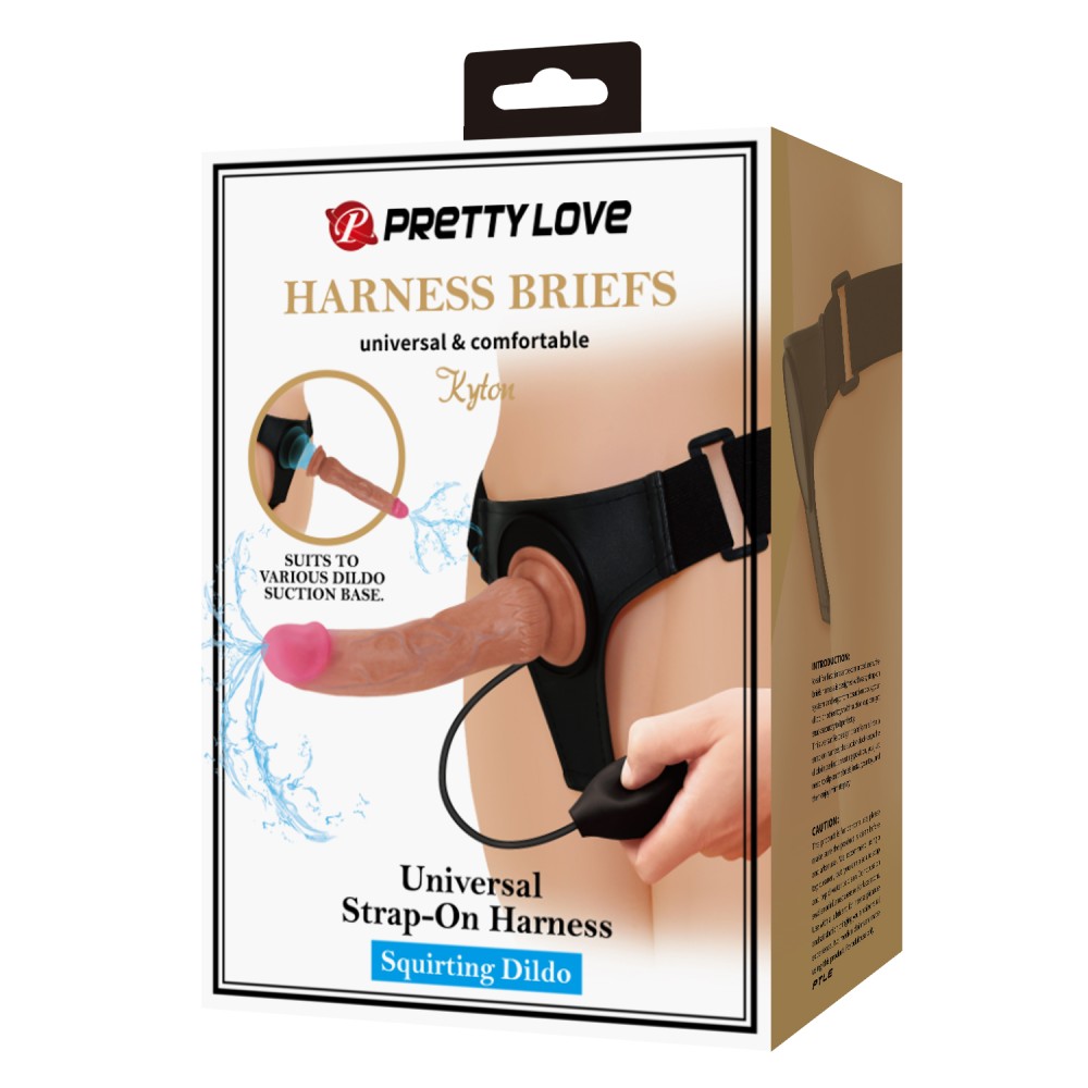 Other squirting & vibro strap-on