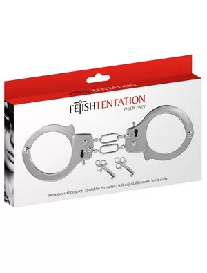 Metal wrist handcuffs