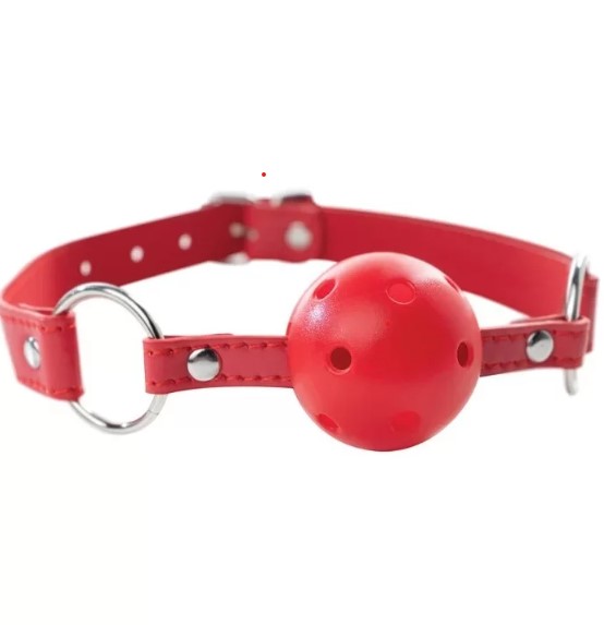 Fantasy ball gag red