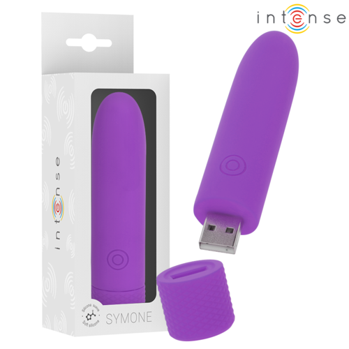 Symone usb vibro bullet lila