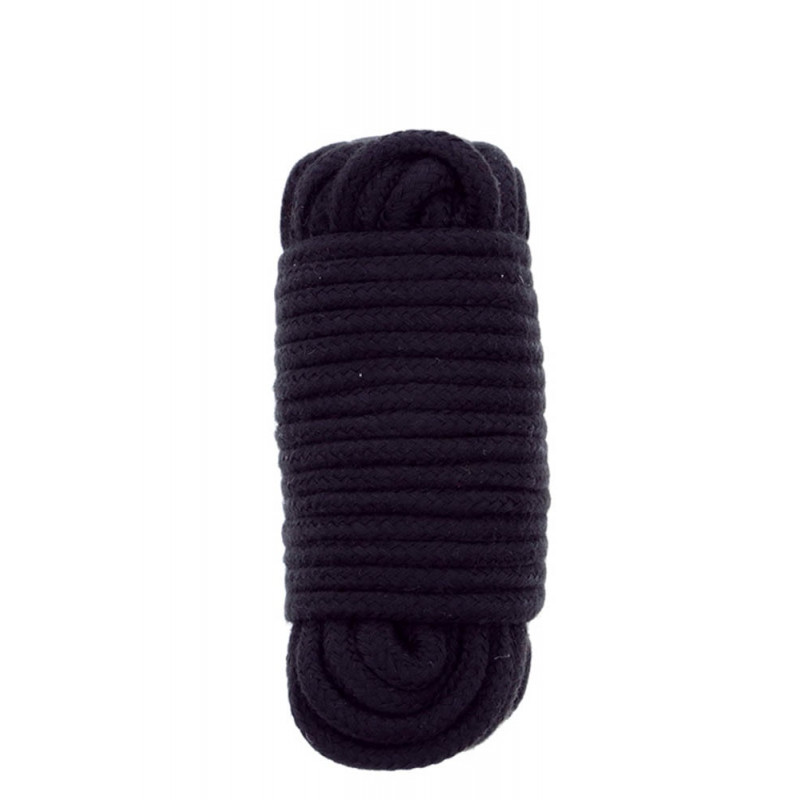 Bondage rope 10m black