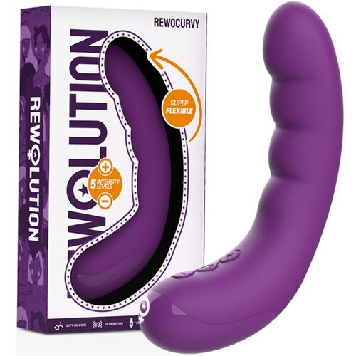Rewocurvy usb flexible vibe