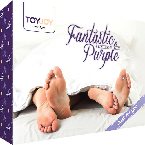 Fantastic purple sex toy kit