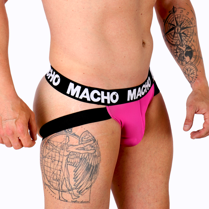 Macho pink neon Jockstrap