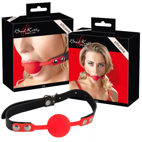 Bad k ball gag silicone R