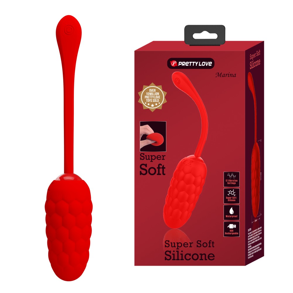 Marina usb vibro egg red