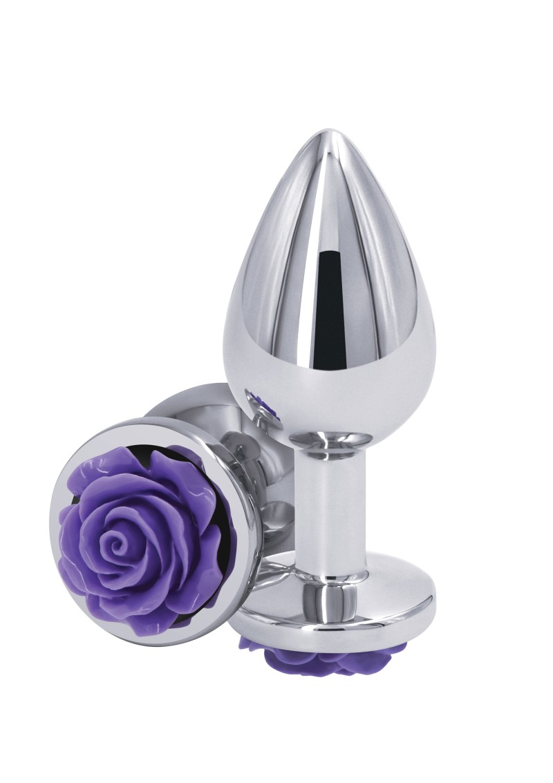 Silver-lila rose med plug