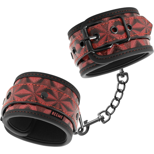 Beg me handcuffs red