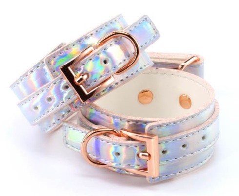 Cosmo rainbow ankle cuffs