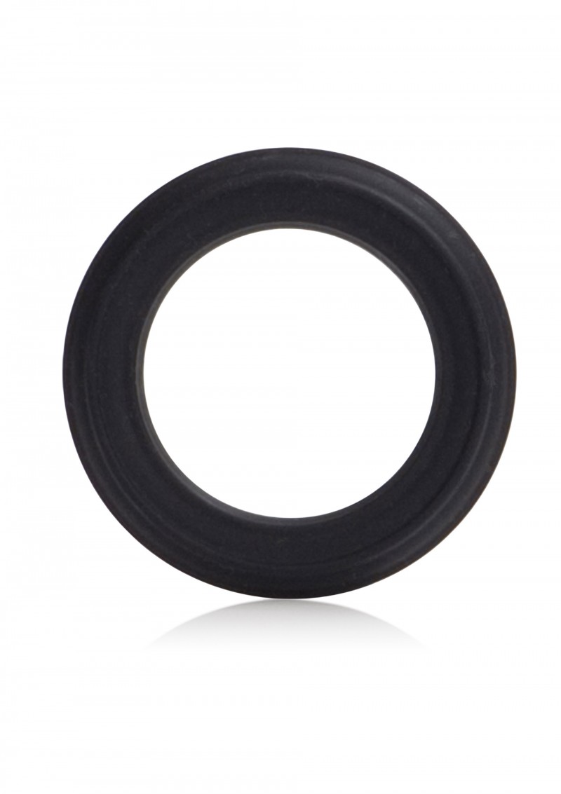Caesar silicone ring black