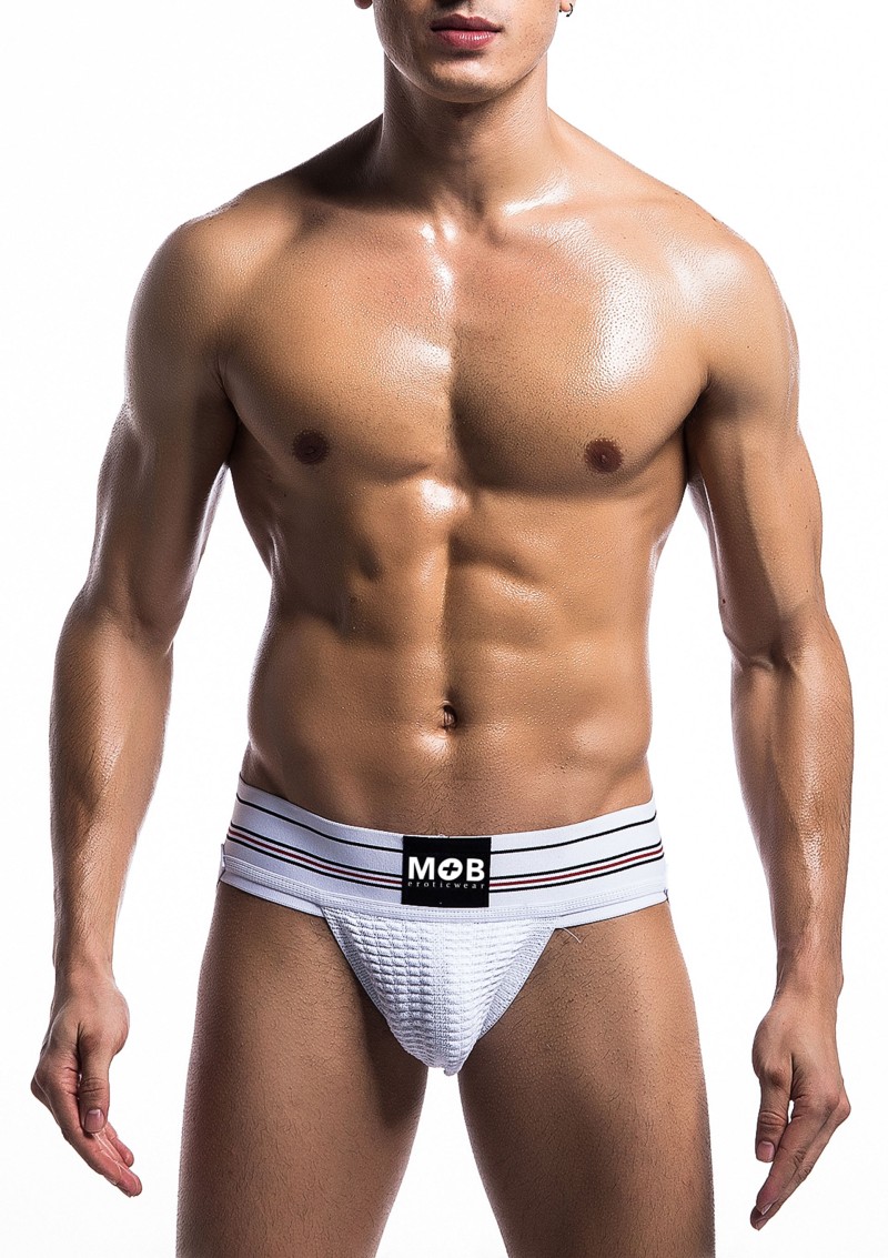 Classic wide Jockstrap white