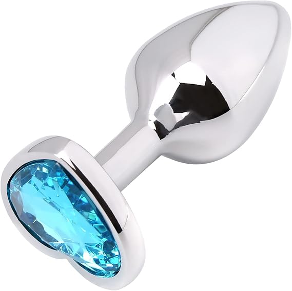 Sunfo blue plug heart small