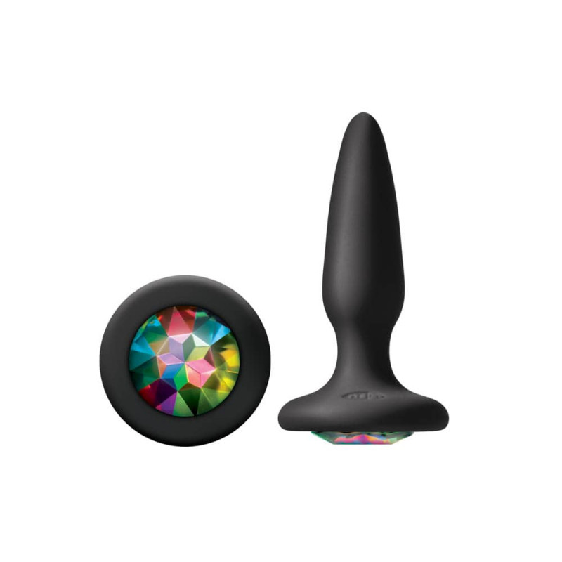 Glams butt plug rainbow-B