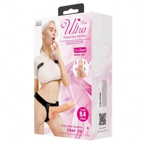 Ultra passion vibro harness 9,4inch