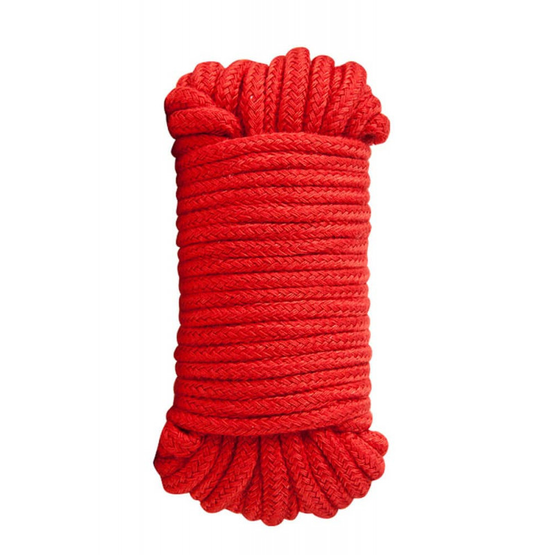 Bondage rope 10m red