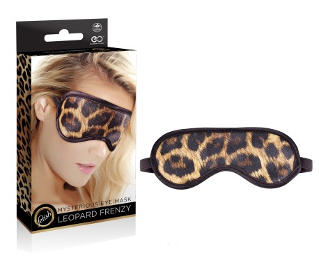 Leopard frenzy eye mask